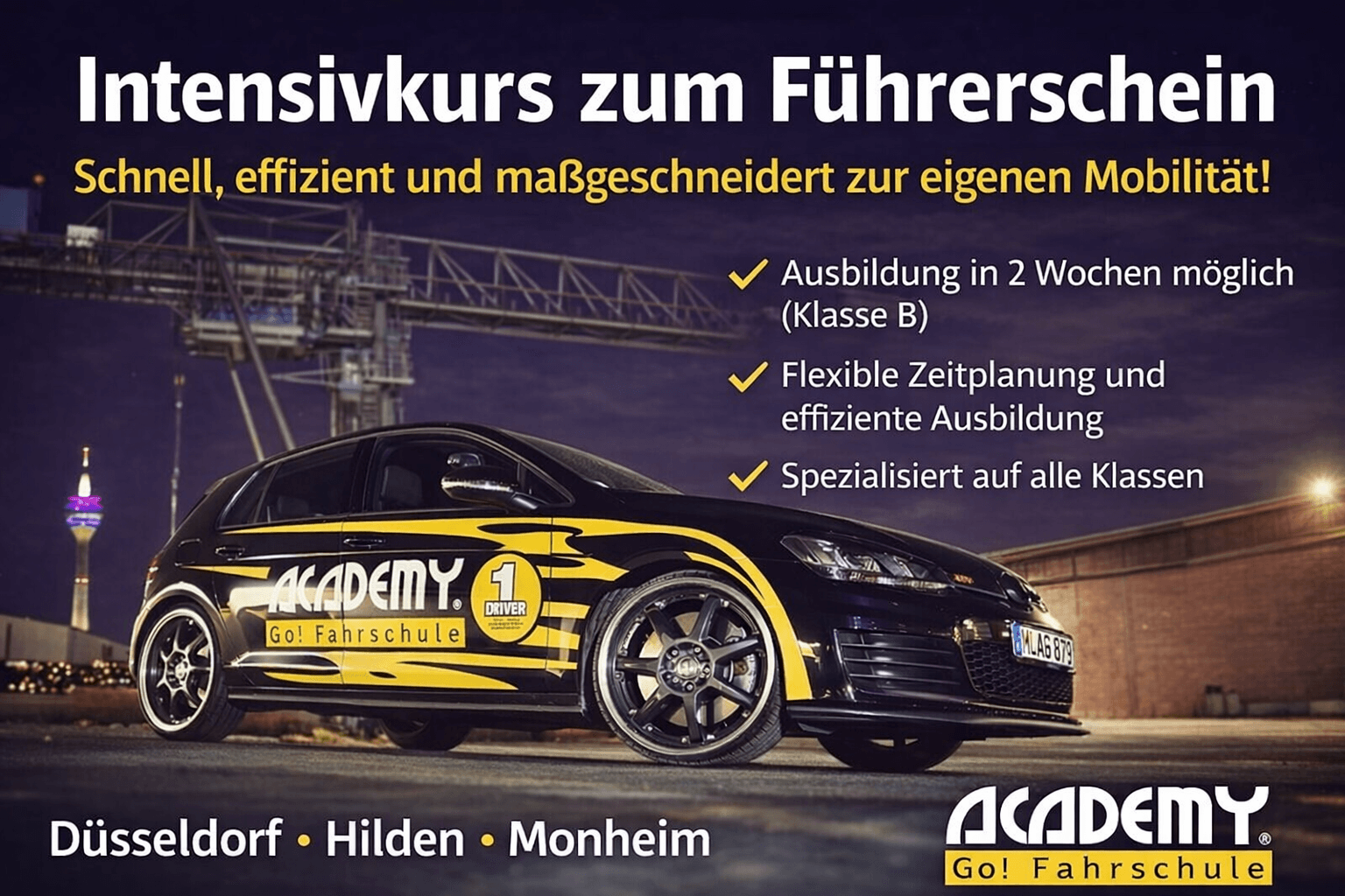 Intensivkurse - ohne lästige Verzögerung zum Führerschein!